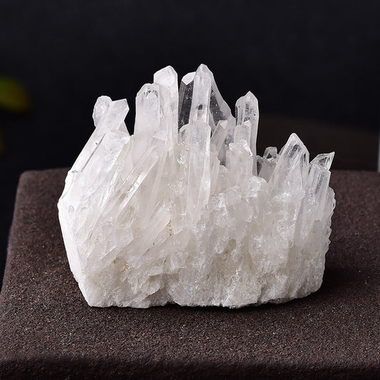 1PC Natural Raw Quartz White Clear Crystal Cluster Healing Stones